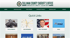 Desktop Screenshot of cullmansheriff.org
